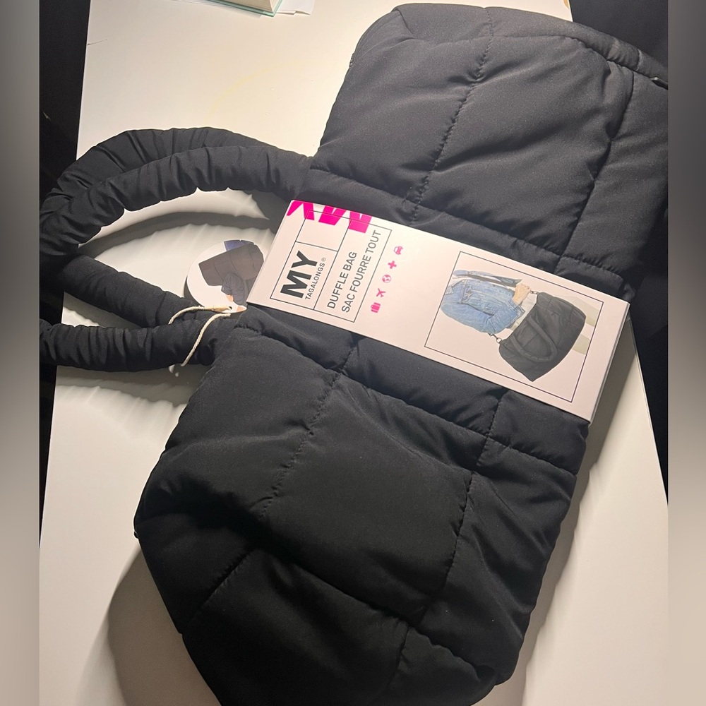Black Quilted Women's Bag